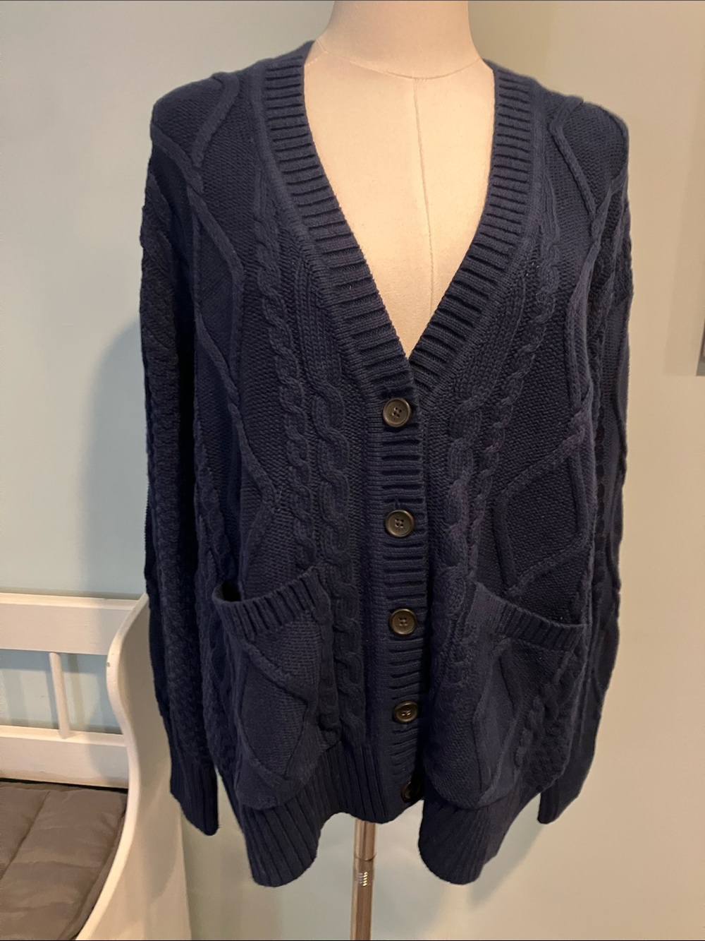 NWT cable cardigan
